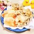 ももちゃんのれしぴ's cooksnap of when they made 舞茸の天ぷら！.