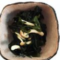 ゆりりN's cooksnap of when they made 超特急！わかめとシメジの酢の物.