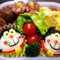 life55's cooksnap of when they made キャラ弁☆ドラえもん.
