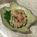 白飯大好き's cooksnap of when they made 基本のアジのなめろう.