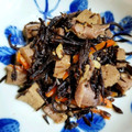 ＊キーツニャン＊'s cooksnap of when they made ひじきと砂肝と高野の炒り煮♪.