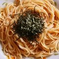 柿の花's cooksnap of when they made ちょい足しで☆絶品☆たらこスパゲティ.