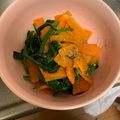 えれ。。's cooksnap of when they made ほうれんそうとにんじんのおひたし.