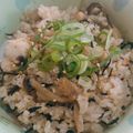 ikumi1982's cooksnap of when they made 鶏ひじきの炊き込みご飯.