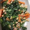 Honoria's cooksnap of when they made ツナとほうれん草と人参と大豆のサラダ.