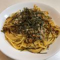 ♪ゆかたん♡'s cooksnap of when they made 食べるラー油のじゃこスパゲッティ.