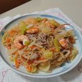 イチゴ、イチゴ。's cooksnap of when they made レタス入り・ケンミンの焼きビーフン.