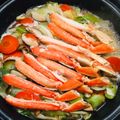 ほあちん's cooksnap of when they made ★シンプルが贅沢★カニ鍋.
