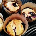 Kotetsu00's cooksnap of when they made ブルーベリーの米粉チーズケーキ.
