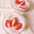 はむぽむまる's cooksnap of when they made 旬のイチゴで♪簡単☆いちごみるくゼリー.