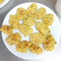 まりゅちゃ's cooksnap of when they made 1歳離乳食 豆腐ハンバーグ.