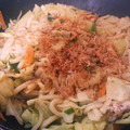 モモファム's cooksnap of when they made 簡単・お手軽！焼きうどん♪.