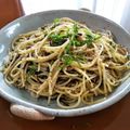 hiromi56's cooksnap of when they made 簡単♡バター香る♪ゆかりと塩昆布パスタ♡.