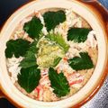 crystaI's cooksnap of when they made 土鍋でご飯♪カニ飯.