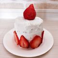 まんまるポッケ's cooksnap of when they made 砂糖加えず☆一歳誕生日のスマッシュケーキ.