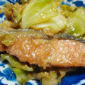 ヤマアラシ330's cooksnap of when they made 鮭のちゃんちゃん焼き（フライパン使用）.