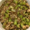 よりさく♡'s cooksnap of when they made ECO★かぶの葉と蓮根のひき肉トロミ餡.