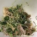サティヤン's cooksnap of when they made 水菜と豚肉の辛子和え.