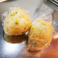 キュリあす's cooksnap of when they made レンジで簡単！卵と青ねぎのおにぎり.