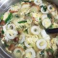 みいたこ's cooksnap of when they made なめこ＆カニかまの中華かき玉スープ.