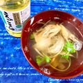 ふたごゆき's cooksnap of when they made 舞茸と貝割れ大根のお吸い物.