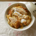 花時計咲いた's cooksnap of when they made 簡単 カツとじ丼.