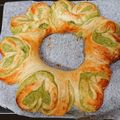 クックO9WZ2X☆'s cooksnap of when they made ずんだ餡と甘納豆のパン.