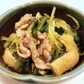 お豆天使's cooksnap of when they made 娘に伝えたい＊簡単♪水菜と豚肉の煮物＊.