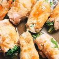 ゆゆっちゃ's cooksnap of when they made 水菜の豚肉巻き 『ねぎ塩味』.