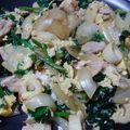 Ｍぱん's cooksnap of when they made 豚こまとほうれん草の卵とじ丼.