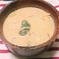bu¢¢sky♪'s cooksnap of when they made 簡単！豆乳味噌きな粉スープ.