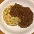 きゅんらこ☆'s cooksnap of when they made シロさんのあんかけチャーハン.