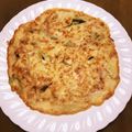 水玉ぱじゃま's cooksnap of when they made 簡単！長芋&チーズのお好み焼き風チヂミ！.