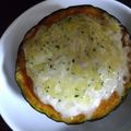 クックH86AFM☆'s cooksnap of when they made 坊ちゃんかぼちゃの味噌グラタン.