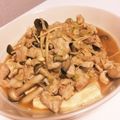 ＊★MAHO★＊'s cooksnap of when they made 豆腐ステーキ♪キノコと鶏のあんかけ☆.