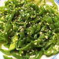 なつ♫'s cooksnap of when they made レンジで常備菜★ピーマンのシーチキン和え.