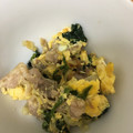 クックQFDESS☆'s cooksnap of when they made 豚肉とほうれん草の卵とじ.
