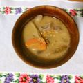 花時計咲いた's cooksnap of when they made みるくけんちん汁.