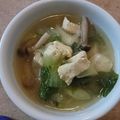 kungfukick's cooksnap of when they made ネギと鶏肉のおかずスープ！の記録^^.