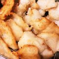 moca382's cooksnap of when they made カラッと！ヒラメのから揚げ！.
