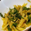 クックF4Y8GQ☆'s cooksnap of when they made わさび菜とじゃがいものコンソメ炒め♪.