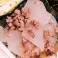 まぶたん's cooksnap of when they made 大根の挽肉あんかけ煮.
