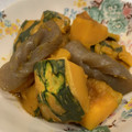 Mdp00en's cooksnap of when they made かぼちゃと手綱こんにゃくの煮物.