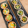 mikko6's cooksnap of when they made 里芋で～磯の香りの和風ミニピザ～.