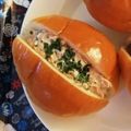 ☆hikonyan☆'s cooksnap of when they made ロールパンで、ツナマヨサンド.