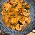 にゃぴちゃん's cooksnap of when they made ふんわり卵入り。海老チリクリーム.