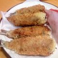 のりこったん's cooksnap of when they made 揚げずに楽チン！あふれるチーズの鰯フライ.