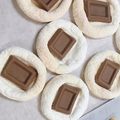 みminamikiき's cooksnap of when they made マシュマロクッキーonチョコレート.