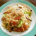 クックHJTK9C☆'s cooksnap of when they made ソフト麺でもっちり焼うどん★.