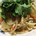 わわんわん's cooksnap of when they made 乾麺でタイ風の焼きうどん（パッタイ風）.